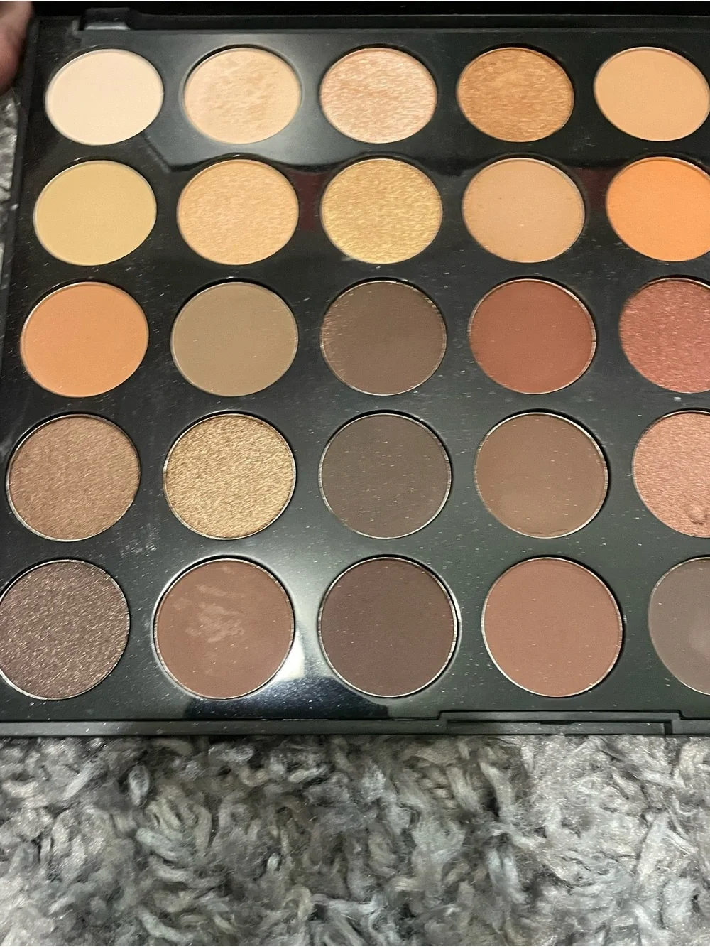 Morphe 35OS. 35  Shimmer Nature Glow Eyeshadow Palette 100% authentic makeup